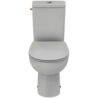Ideal Standard WC-Paket Eurovit m.Standtiefspül-WC Spülkasten Zulauf oben und WC-Sitz Weiß – Bild 5