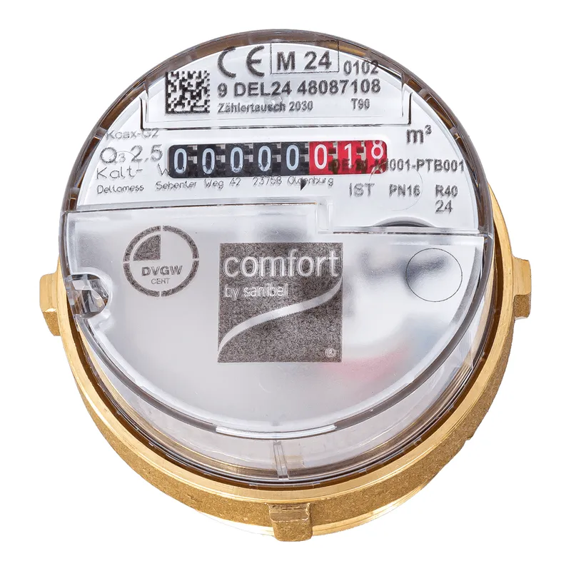 comfort-Messkapsel Ista Koax G2 T90 kaltwarm Q3 2,5 smart M