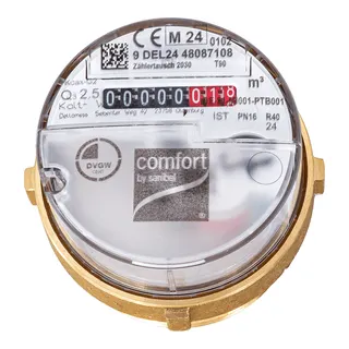 comfort-Messkapsel Ista Koax G2 T90 kaltwarm Q3 2,5 smart M