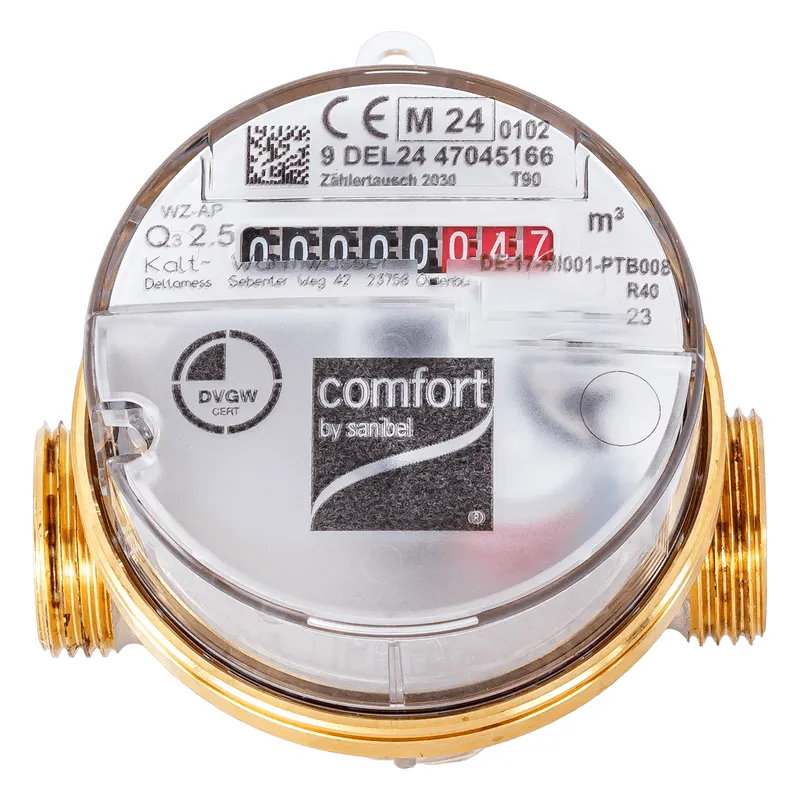 comfort-Eckventilzähler AP T90 kaltwarm Q3 2,5 smart M