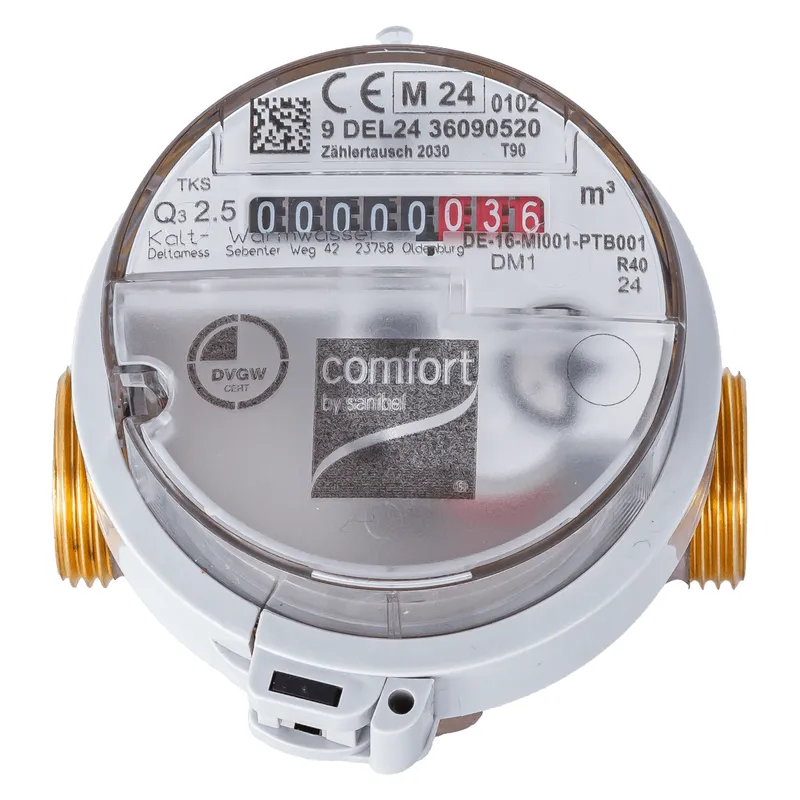 comfort-Eckventilzähler TK T90 kaltwarm Q3 2,5 smart M