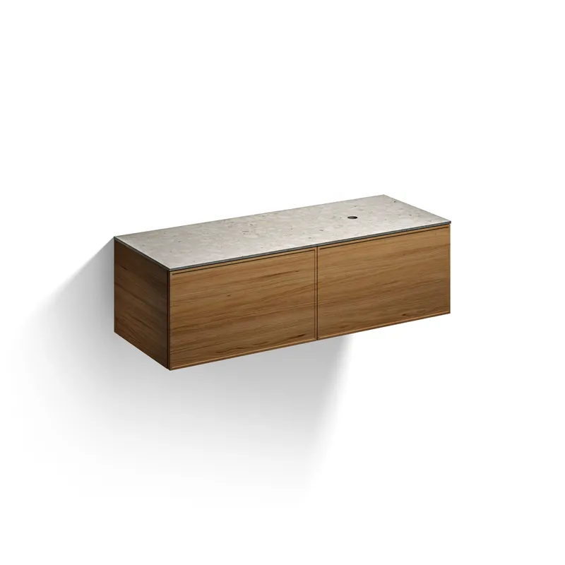 Alape Möbelmodul Arkta 6018157 1400x400 Neolith Silk/Eiche