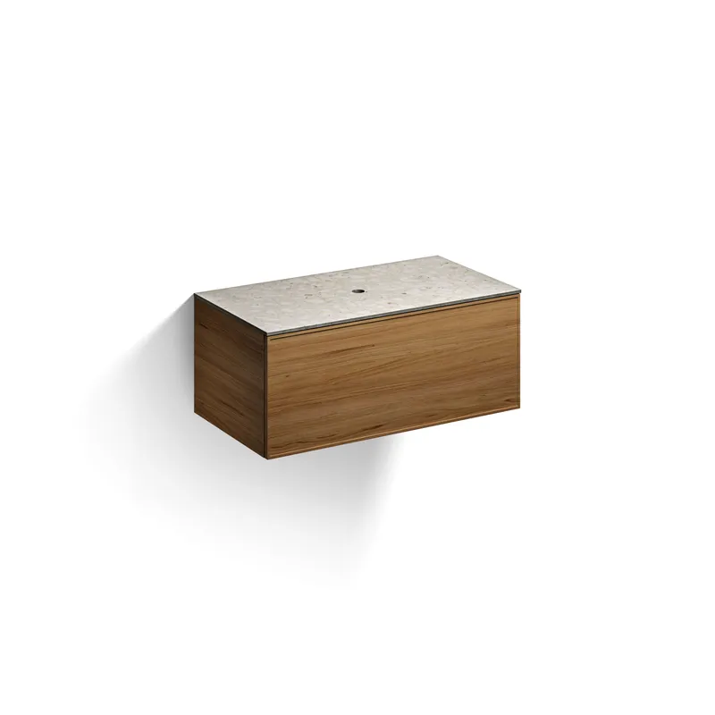 Alape Möbelmodul Arkta 6012117 1000x400 Neolith Silk/Eiche
