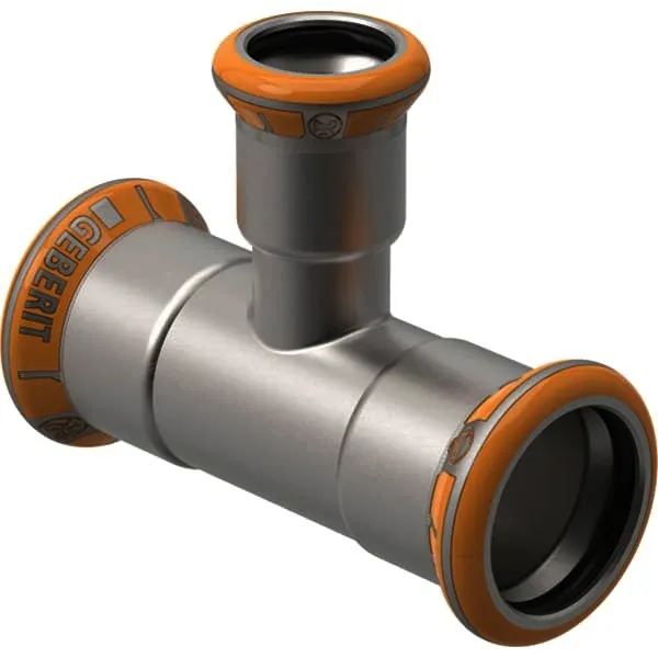 Geberit Mapress Therm T-Stück reduziert d54-35-54