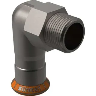 GE Mapress Therm Übergangswinkel 90Gr mit AG d35-R1 1/4