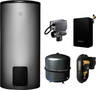 BOSCH Badewanne-Hybridpaket BOPA ST BEG 007 WH 290 LP1B, HW-Set-1, Abscheider 1 1/4"
