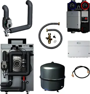 BOSCH Installationspaket INPA 101 1 ungemischter Heizkreis ohne Speicher