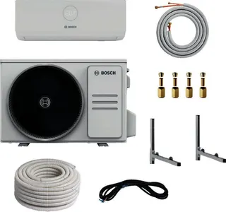 BOSCH Split-Klimapaket BOPA CL302 CL3000i26-Set, Wandkonsole, Doppelrohr