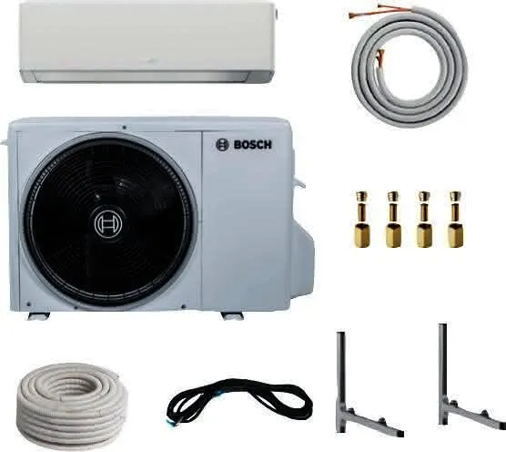 BOSCH Split-Klimapaket BOPA CL702 CL7000i26-Set, Wandkonsole, Doppelrohr
