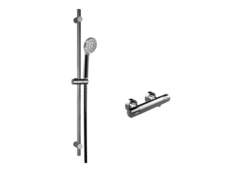 sanibel 1001-QuickSet AP-Brausethermost. DN15, Brauseset 900mm, Handbrause 3S vc