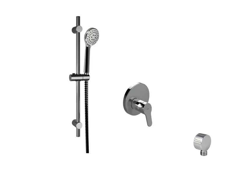 sanibel 1001-QuickSet UP-Brausearmatur DN15, Brauseset 600mm, HB 3S, WAB vc
