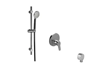 sanibel 1001-QuickSet UP-Brausearmatur DN15, Brauseset 600mm, HB 3S, WAB vc