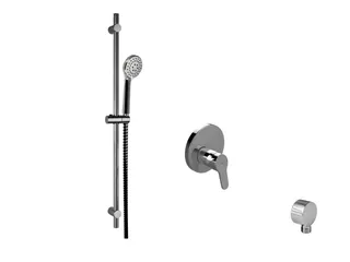 sanibel 1001-QuickSet UP-Brausearmatur DN15, Brauseset 900mm, HB 3S, WAB vc