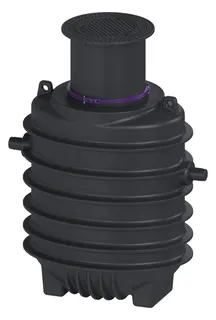 KESSEL-Fettabscheider EasyClean ground NS 4, Standard, 690-1190 mm, Klasse A/B