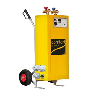comfort-Elektroheizmobil 3/11/19 kW mit Anbindeleitung und Q-Regler Nr.CBS19.2Q1