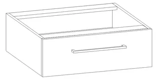 HB Unterschrank Platten Komfort US060EBF1S 250x600x555mm – Bild 2