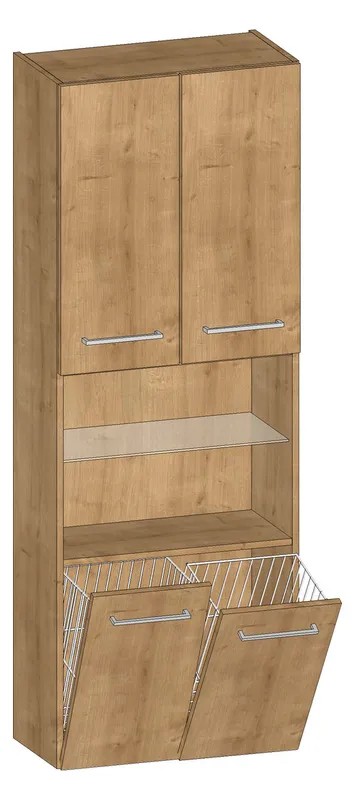 HB Hochschrank Beimöbel + Extras HS060JDC1S 1650x600x400mm