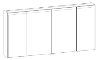 HB Spiegelschrank SP Joy SP140IAP0S 700x1400x170mm – Bild 2