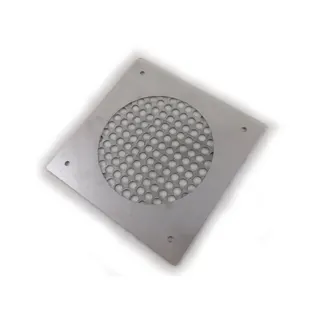 Pluggit Kalmar Abluft-Edelstahlblende
