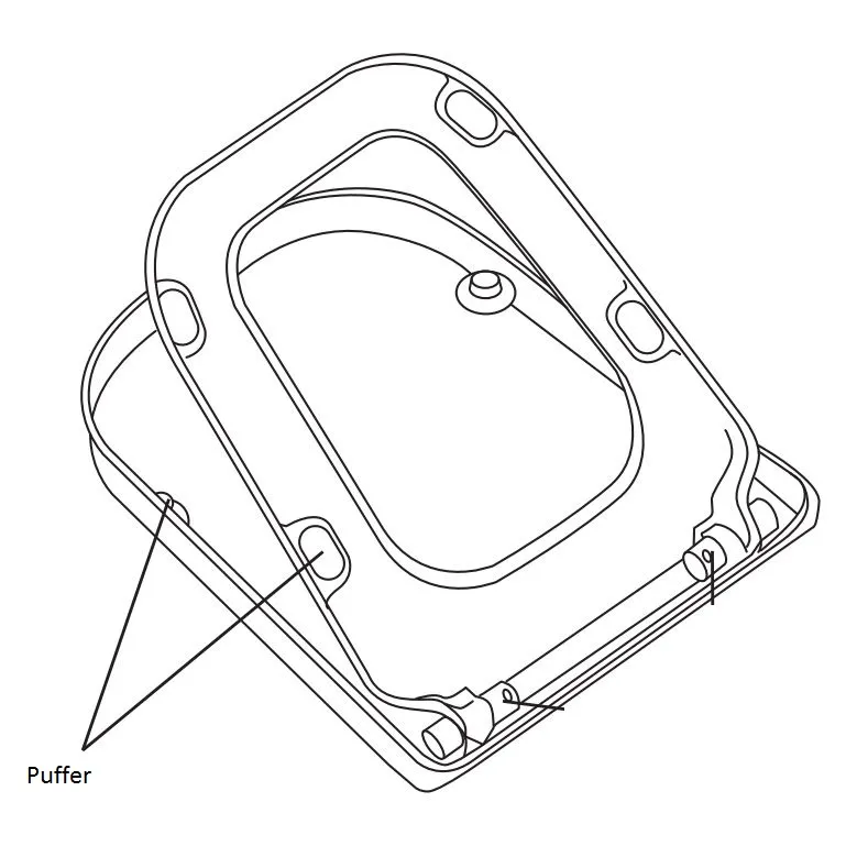 Villeroy & Boch Puffer für WC-Sitz (Joyce, Joyce Slim)