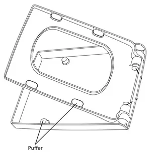 Villeroy & Boch Puffer für WC-Sitz (La Belle, Lifetime, Memento)