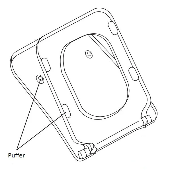 Villeroy & Boch Puffer für WC-Sitz (Legato, Venticello, Architectura Slimseat)