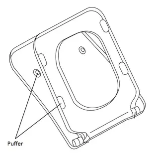 Villeroy & Boch Puffer für WC-Sitz (Legato, Venticello, Architectura Slimseat)