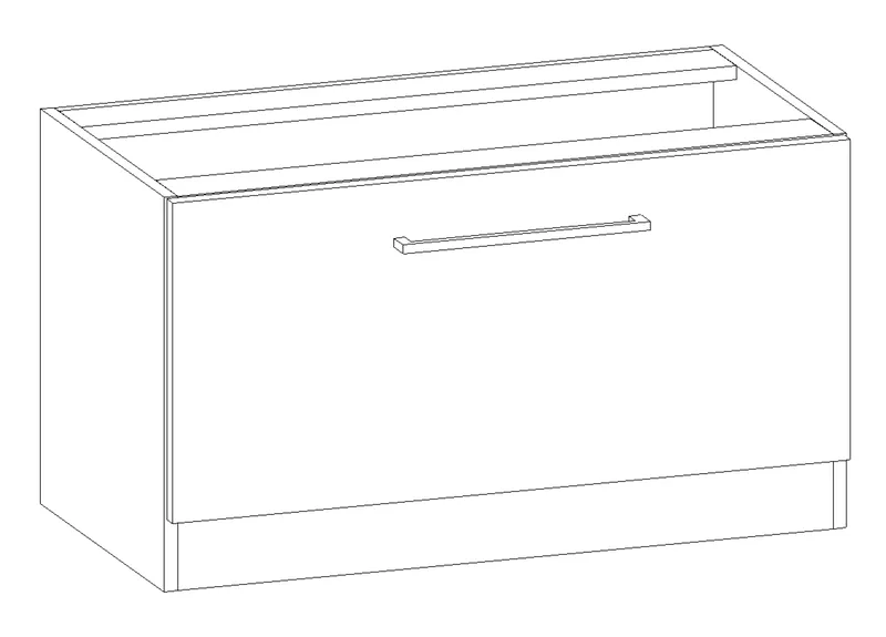 HB Unterschrank Beimöbel + Extras US080JEG1S 450x800x420mm