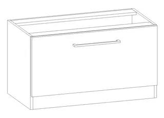 HB Unterschrank Beimöbel + Extras US080JEG1S 450x800x420mm