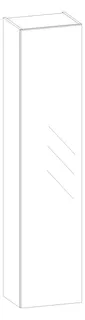 HB Hochschrank Beimöbel + Extras HS040JAP1L 1750x400x400mm – Bild 2