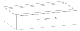 HB Unterschrank Platten Komfort US090EAF1S 200x900x555mm – Bild 2