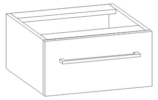 HB Unterschrank Platten Komfort US040EAF1S 200x400x555mm – Bild 2