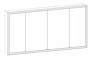 HB Spiegelschrank SP Fine Einbau SP140IAV0S 762x1428x170mm
