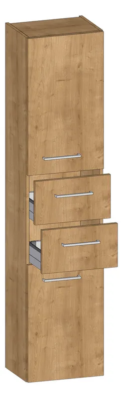 HB Hochschrank Beimöbel + Extras HS040JAF1S 1750x400x400mm