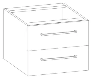 HB Unterschrank Platten Komfort US050EAH1S 400x500x555mm – Bild 2