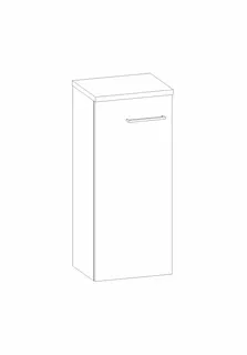 HB Highboard Beimöbel + Extras HB030JAI1S 1066x300x400mm