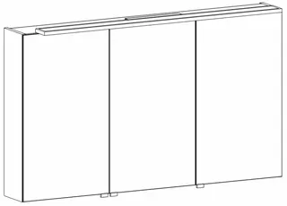 HB Spiegelschrank SP Square SP120IAL0S 700x1200x170mm
