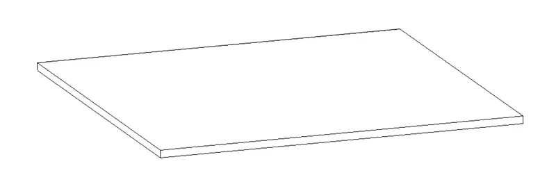 HB Ablageplatte EXTRAS AP060JDA0X 19x600x0mm