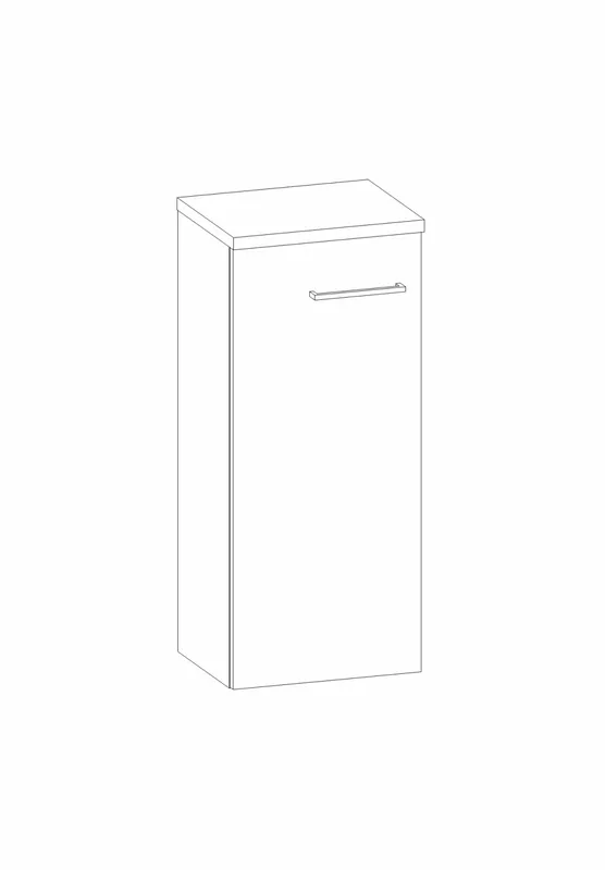 HB Highboard Beimöbel + Extras HB030JDI1S 966x300x400mm