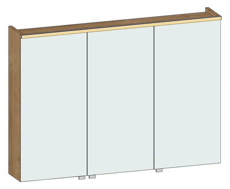 HB Spiegelschrank SP Slim SP100IAI0S 716x1000x170mm