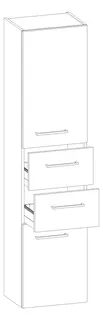 HB Hochschrank Beimöbel + Extras HS040JDF1S 1650x400x400mm – Bild 2
