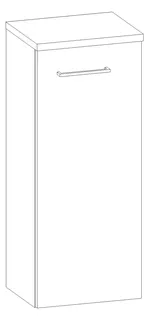 HB Highboard Beimöbel + Extras HB040JDJ2S 966x400x400mm – Bild 2