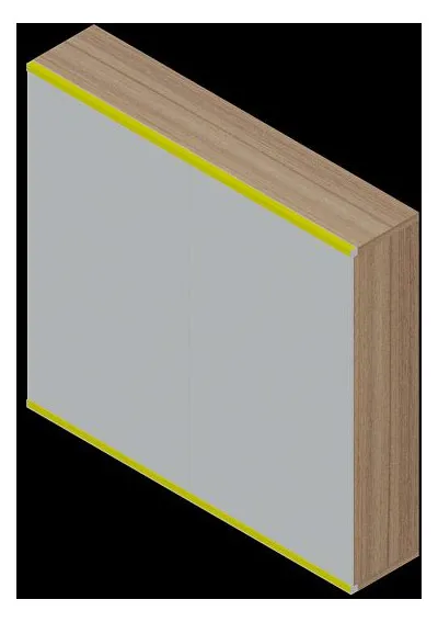 HB Spiegelschrank SP Future 2.0 SP080IAC0S 732x800x170mm