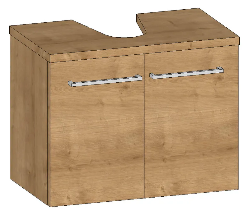 HB Wati-Unterschrank Fremdwaschtische WU060FAA1S 525x600x350mm