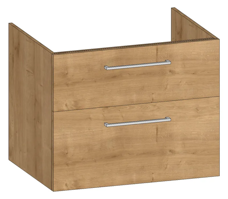 HB Wati-Unterschrank Fremdwaschtische WU080FAP1L 600x750x450mm