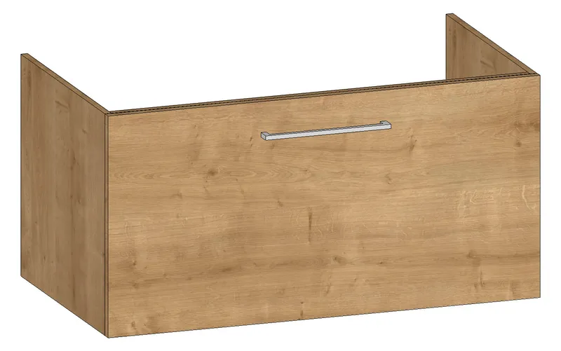 HB Wati-Unterschrank Platten Kompakt WU100DBB1S 500x1000x445mm