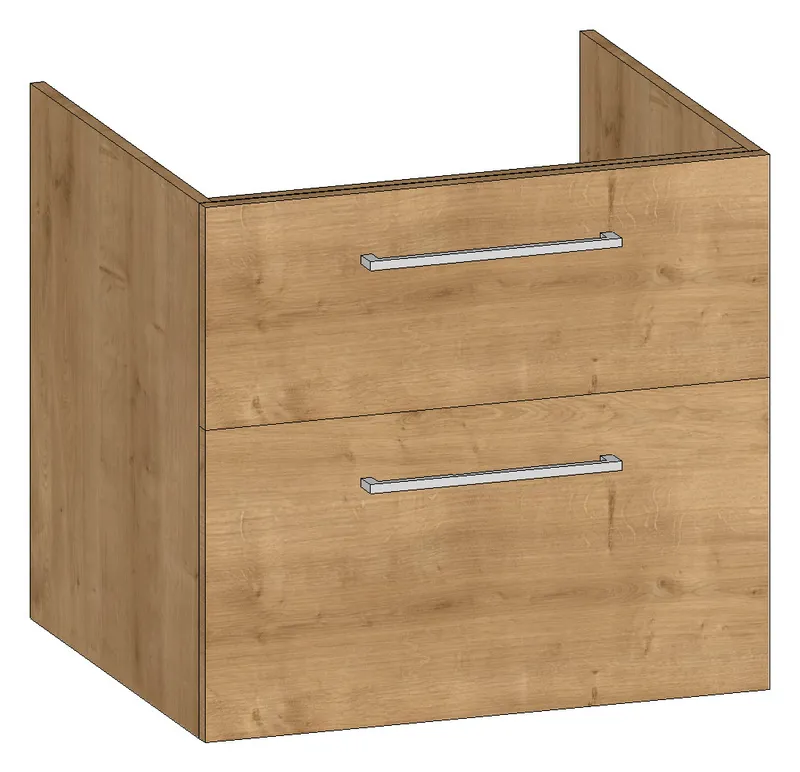 HB Wati-Unterschrank Fremdwaschtische WU070FAF1S 600x665x450mm