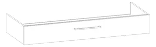 HB Wati-Unterschrank Platten Komfort WU140EAG1S 200x1400x555mm – Bild 2