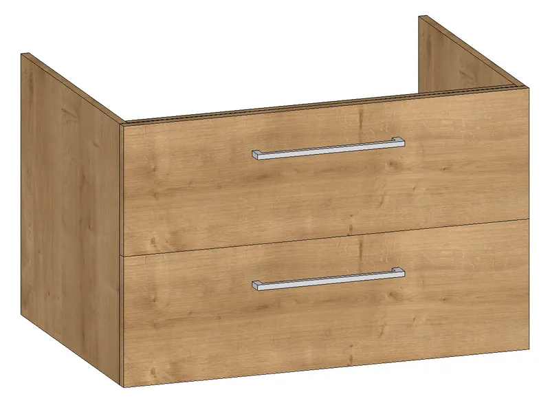 HB Wati-Unterschrank Fremdwaschtische WU090FAA1S 500x860x465mm