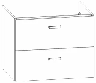 HB Wati-Unterschrank Fremdwaschtische WU070FAK1S 500x640x450mm